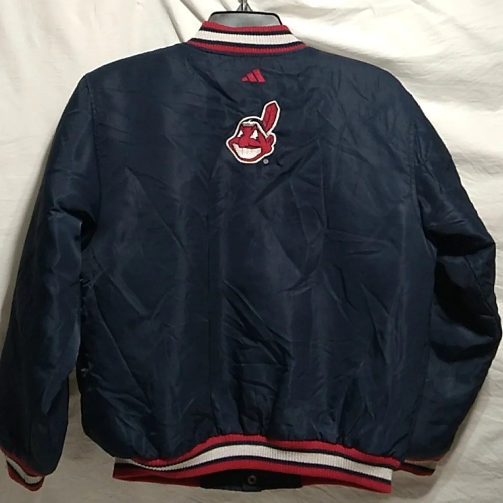 SALE! Adidas Indians Snap Button Vintage Coat Sz.10/12 Unisex